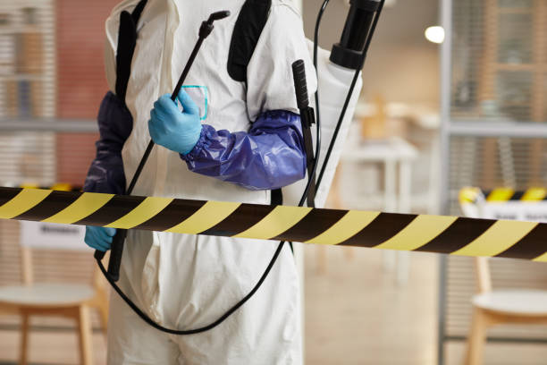 Professional Blood Cleanup technician working in Ashland, OH